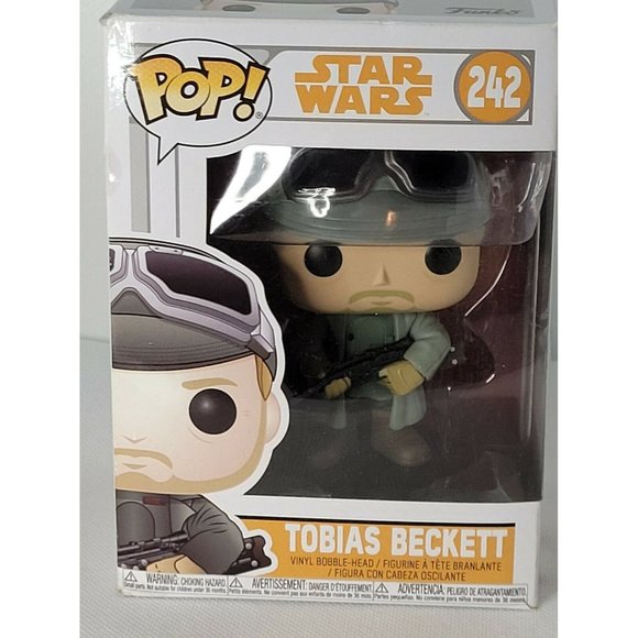Funko POP! Star Wars: Han Solo S1 - Tobias Beckett - NIB - #242 - Picture 3 of 5